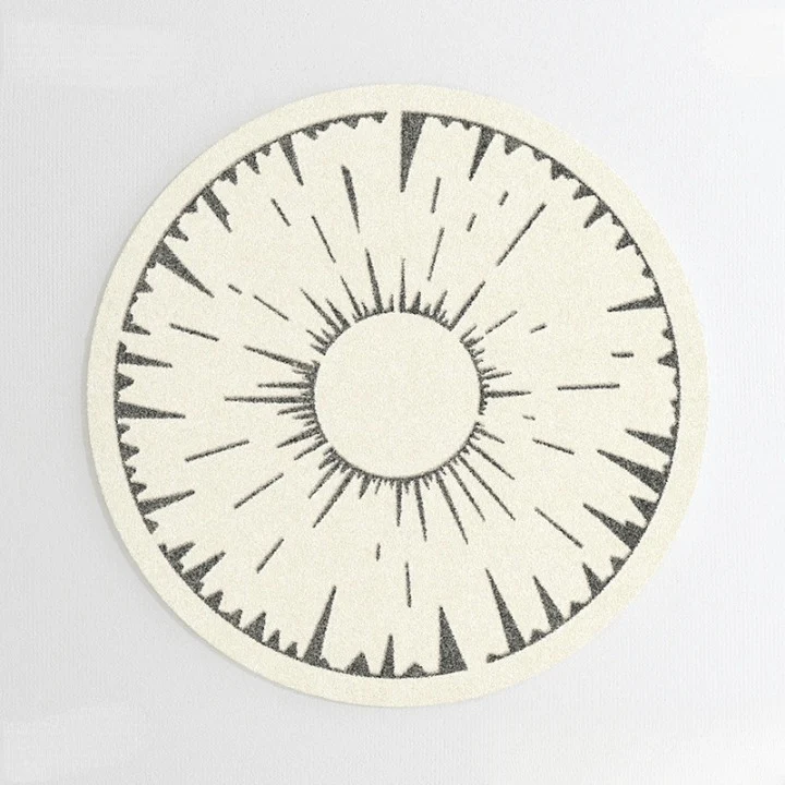 Tapis rond vision nocturne