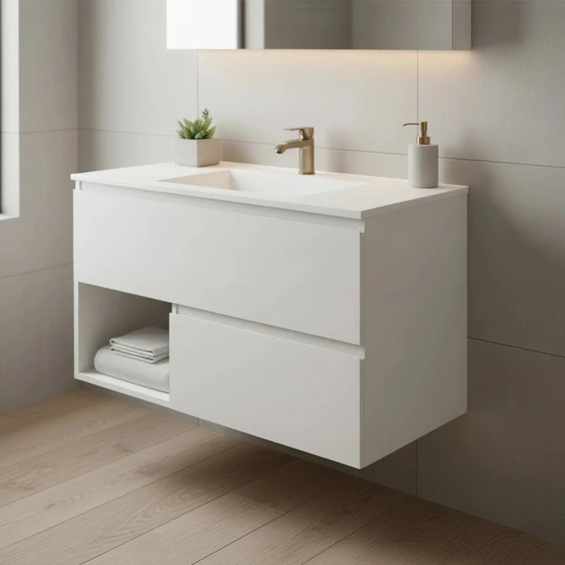 Couvercle de meuble de salle de bain Ambar