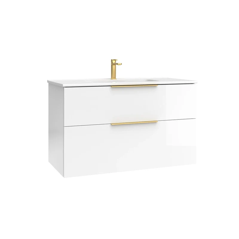 Meuble de salle de bain suspendu Galsaky