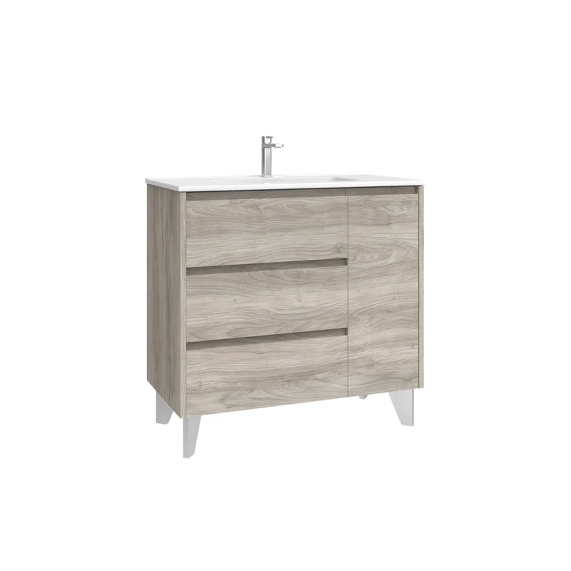 Meuble de salle de bain avec tiroirs Cervino