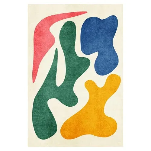 Tapis harmonie polychrome