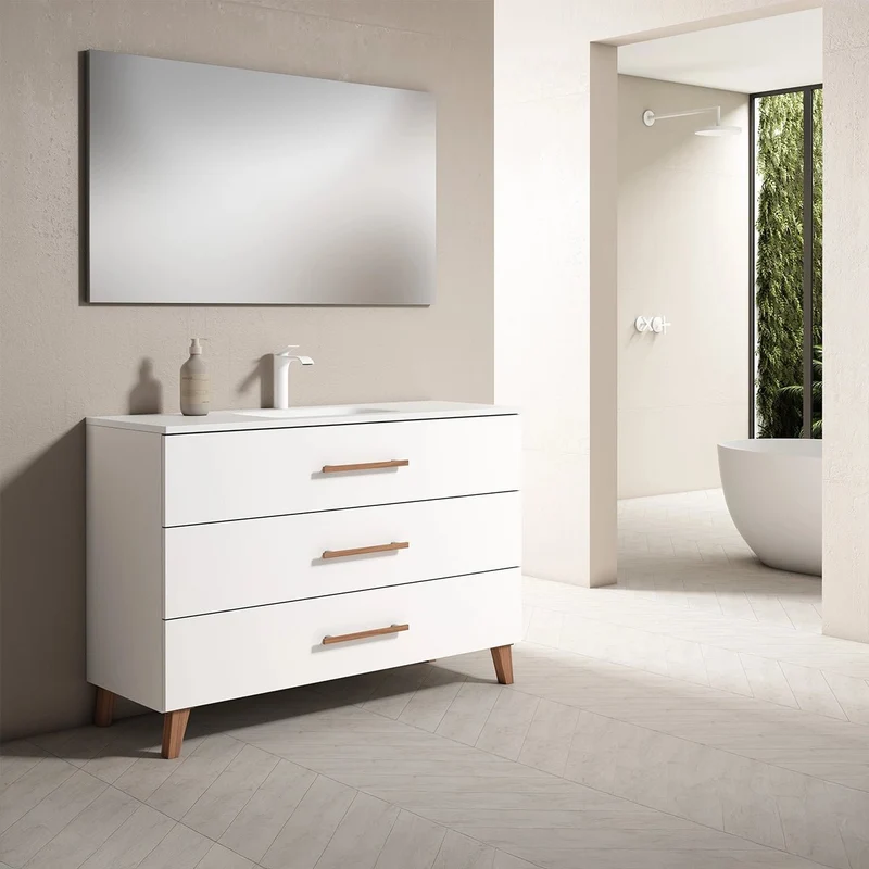 Meuble de salle de bain Fusta à 3 tiroirs