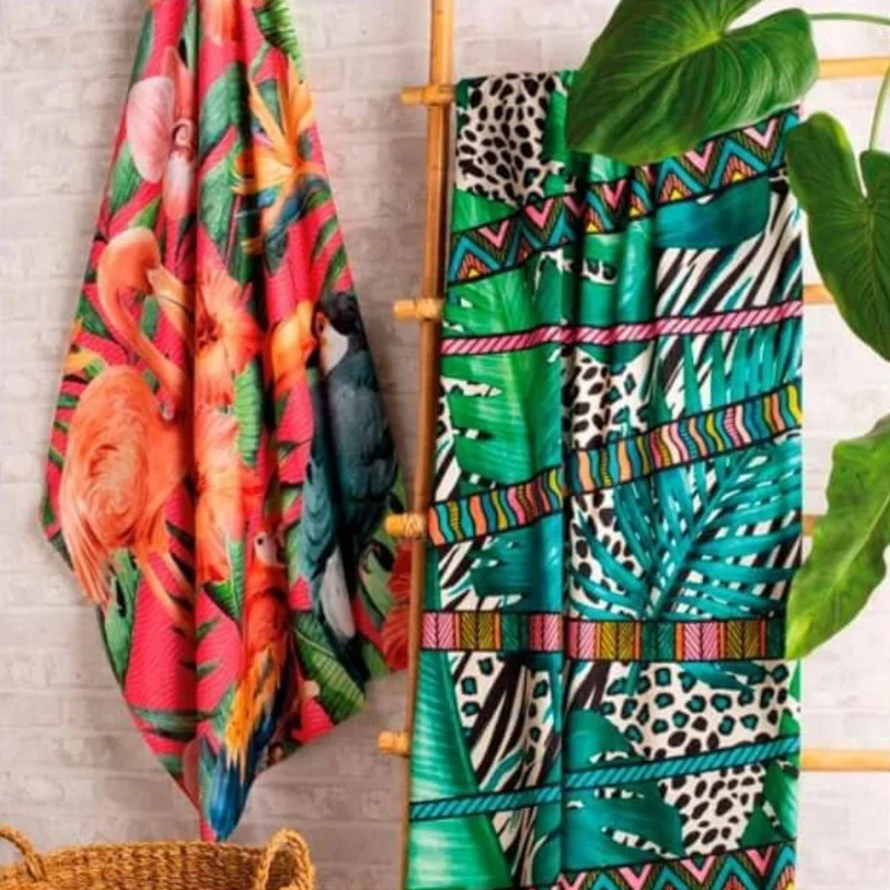 Serviette de plage Tropical