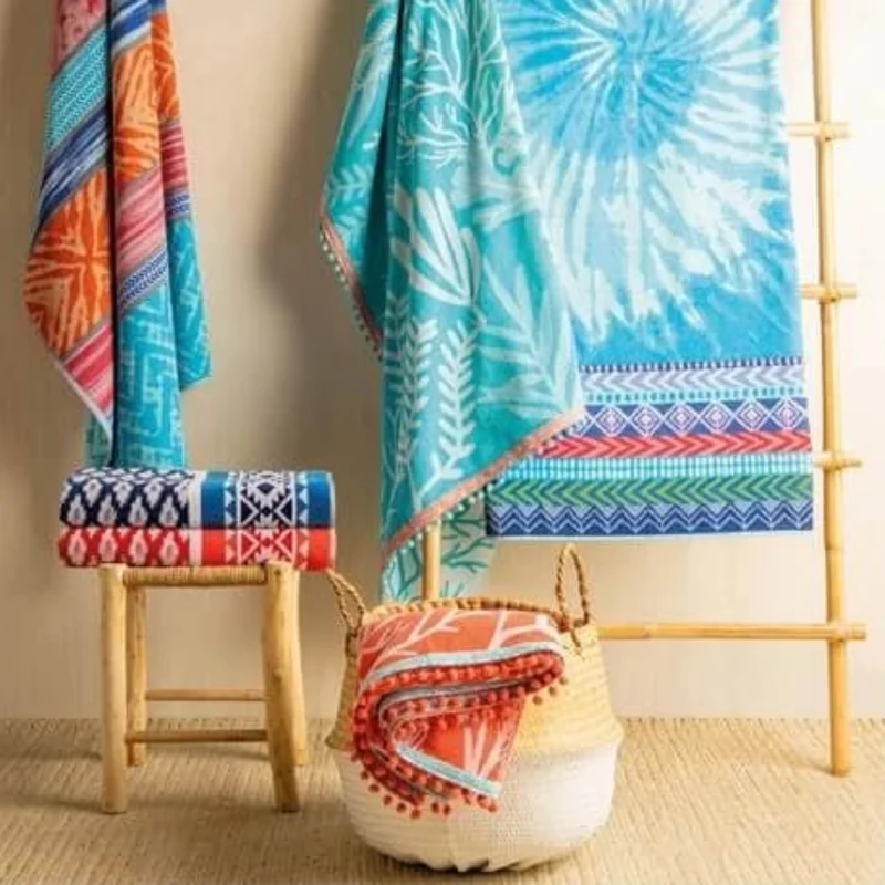 Serviette de plage Coral
