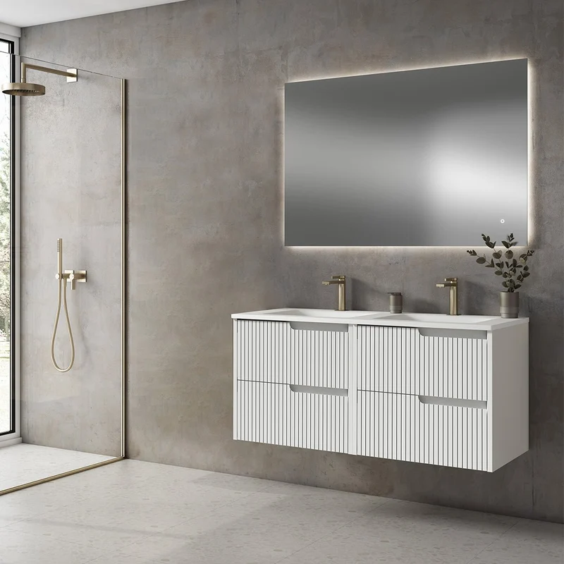 Meuble de salle de bain moderne Ezio