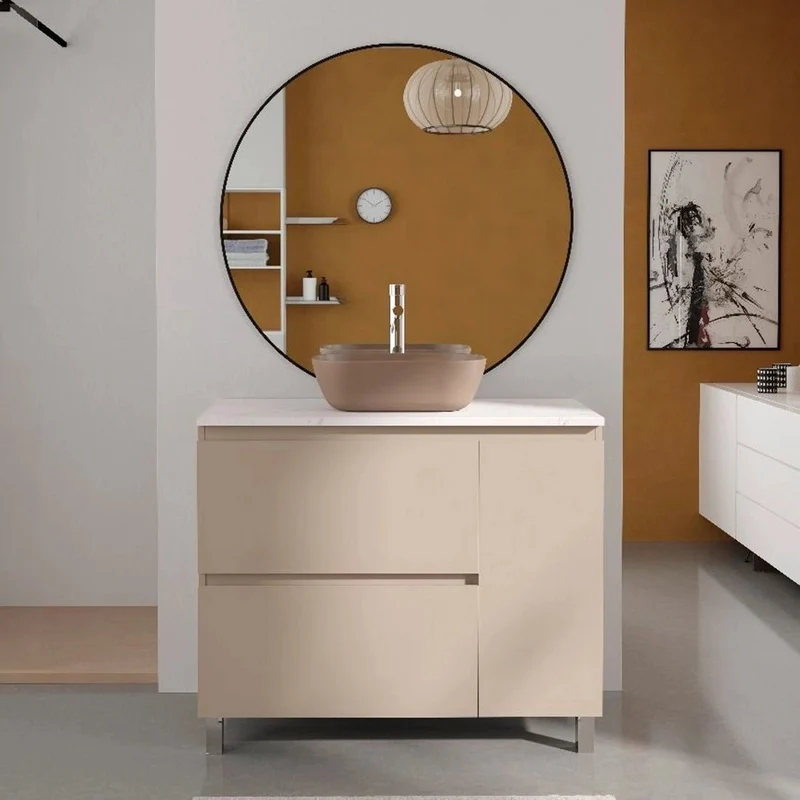 Meuble de salle de bain Luzy avec pieds