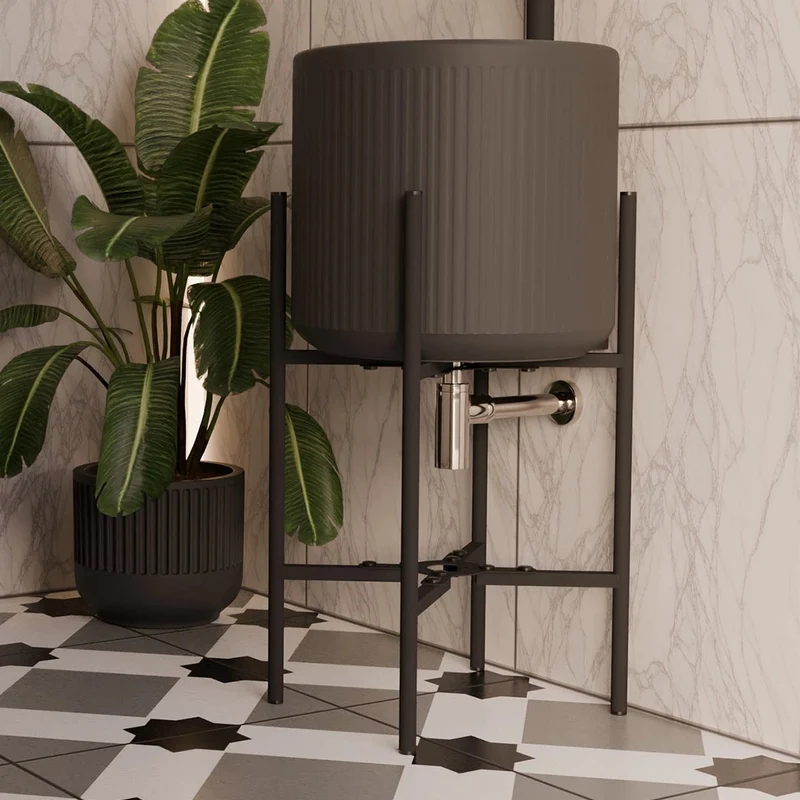 Support pour lavabo suspendu