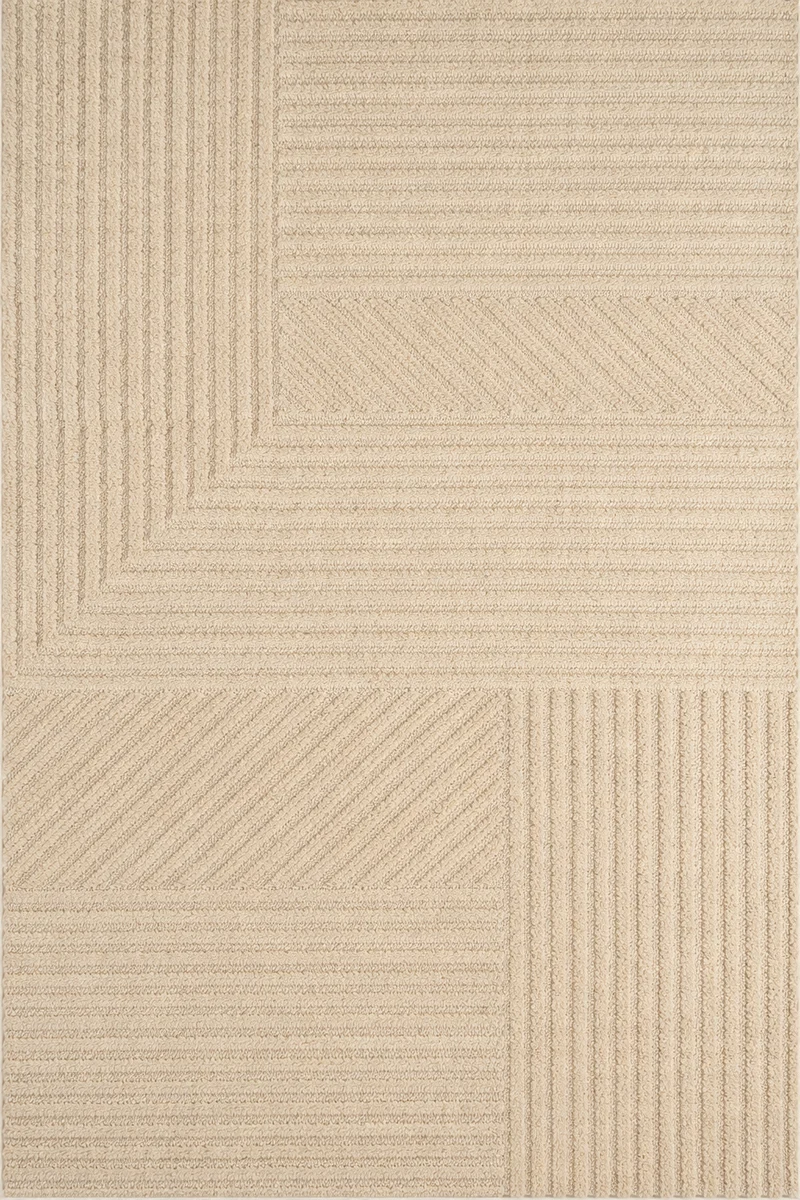 HARMONIE - Tapis de salon beige - HAR914BEI
