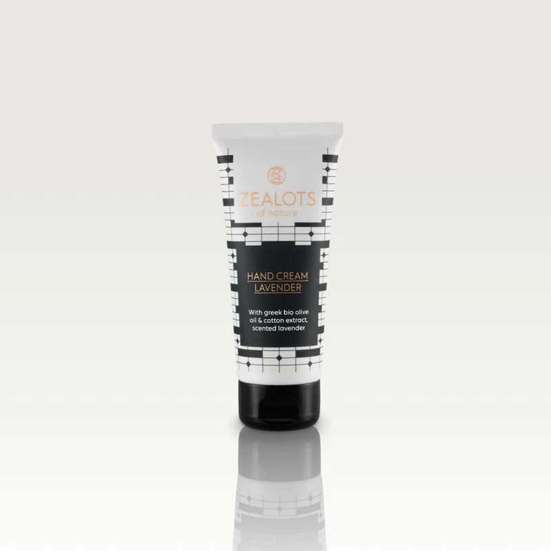 Crème pour les mains aux extraits de coton & lavande