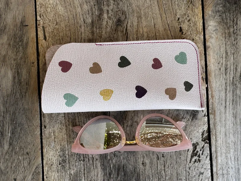 ÉTUI À LUNETTES EN CUIR LOVELY BABY