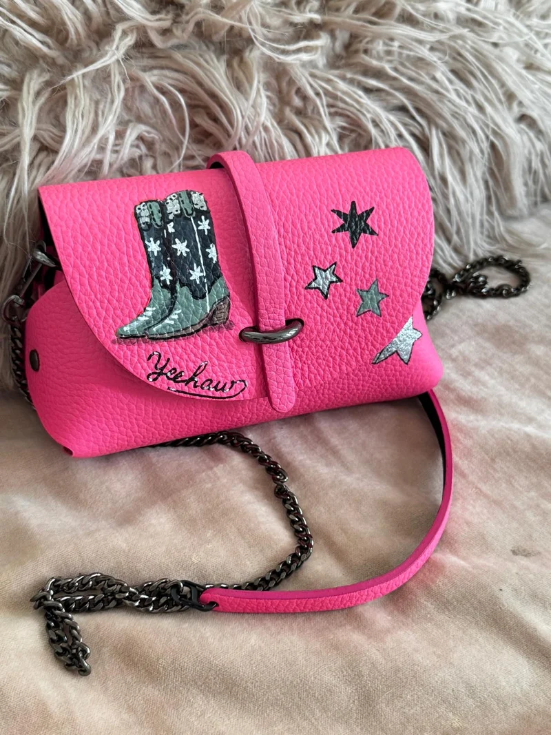 SAC EN CUIR YEEHAW BABY LOVELY