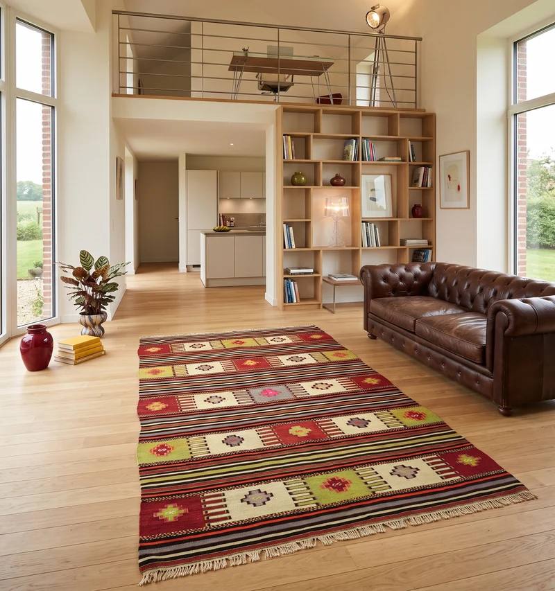 Kilim ancien Balikesir – 260 × 145 cm