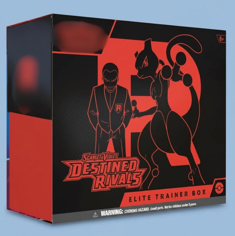 P0KEMON SCARLET & VIOLET - DESTINED RIVALS - ELITE TRAINER BOX (ANGLAIS)