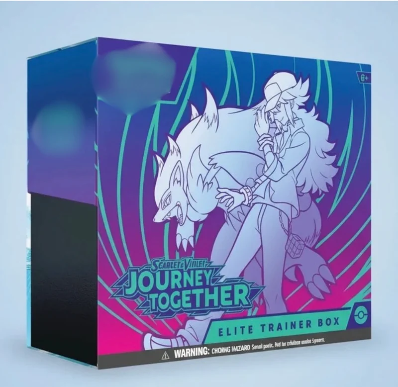 P0KEMON SCARLET & VIOLET - JOURNEY TOGETHER - ELITE TRAINER BOX (ANGLAIS)