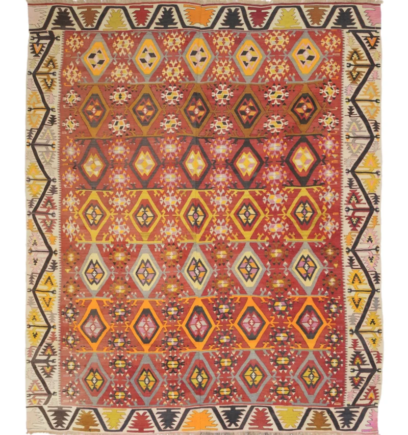 Kilim ancien Adana – 205 x 185 cm