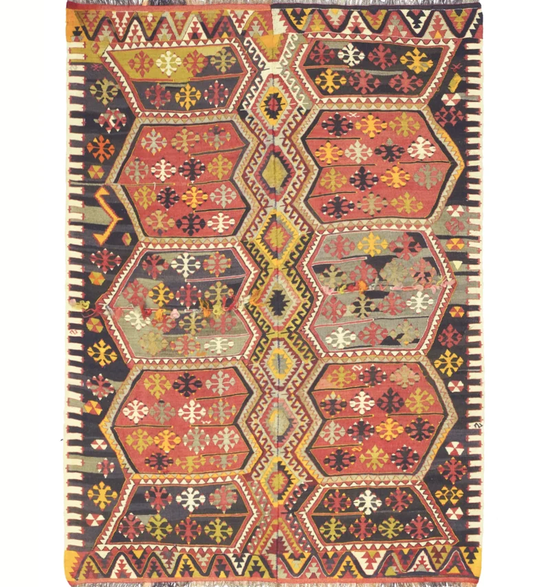 Kilim ancien Malatya – 210 × 158 cm