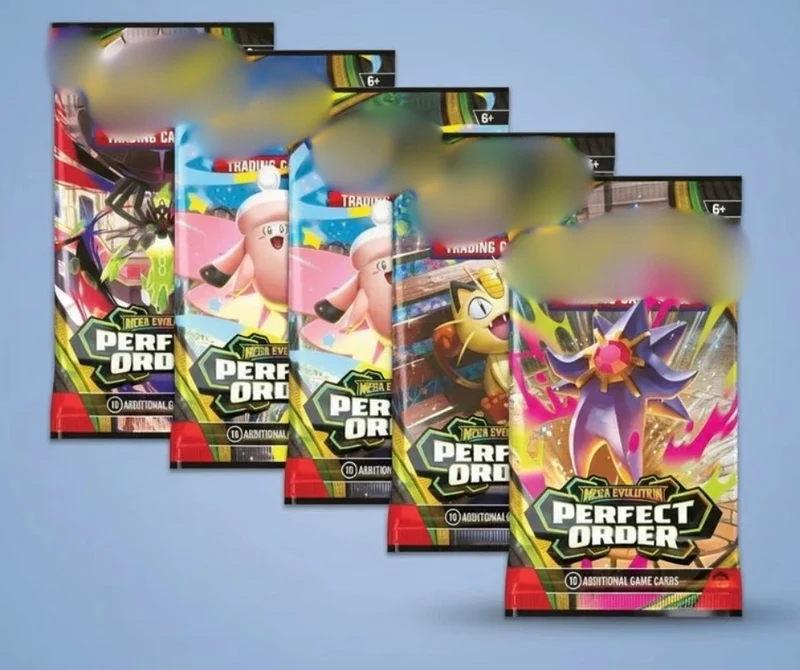 P0KEMON MEGA EVOLUTION - PREFECT ORDER - PAQUET BOOSTER (ANGLAIS)
