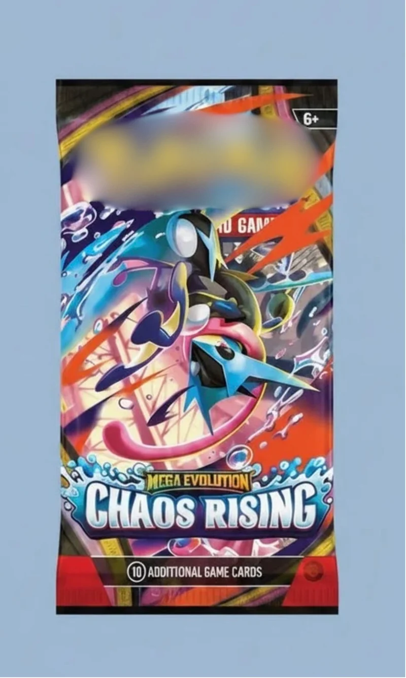 P0KEMON MEGA EVOLUTION - CHAOS RISING - PAQUET BOOSTER (ANGLAIS)