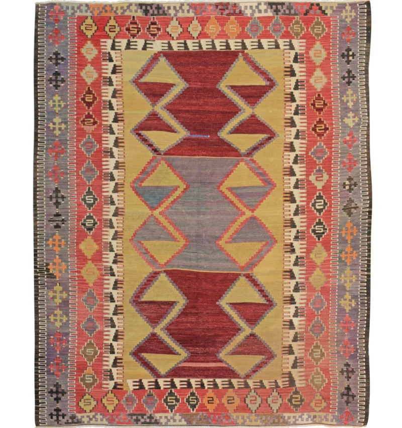 Kilim ancien Obruk – 185 x 145 cm