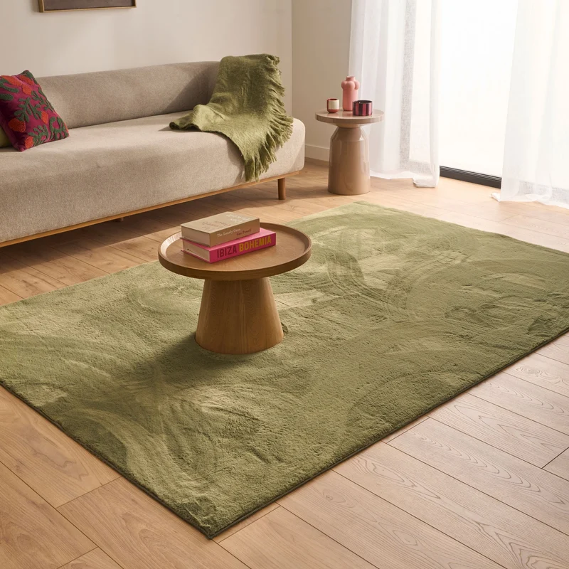 NUBE - Tapis doux vert - NUB6000VER