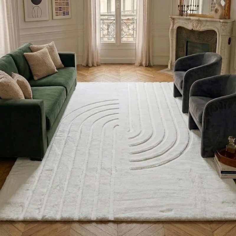 ALASKA - Tapis doux et élégant blanc - ALA294BLA