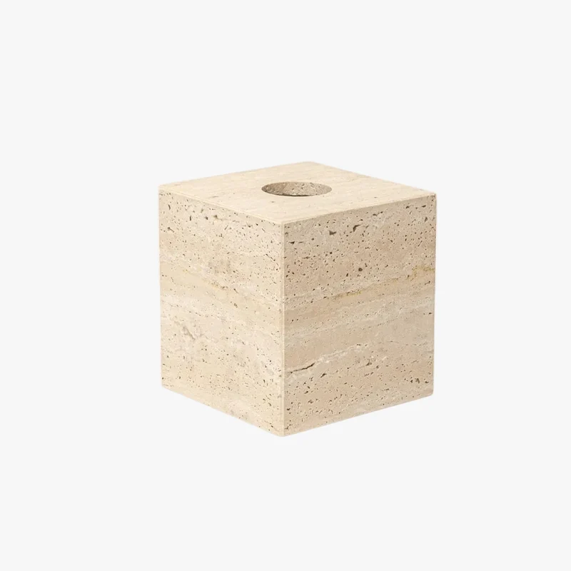 Travertine Tissue Holder