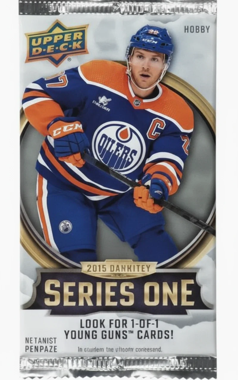HOCKEY UPPER DECK – SÉRIE 1 2025-2026 Paquet Hobby (1) (ANGLAIS)