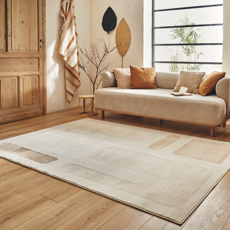 BIANCA - Tapis moderne crème - BIA171CRE