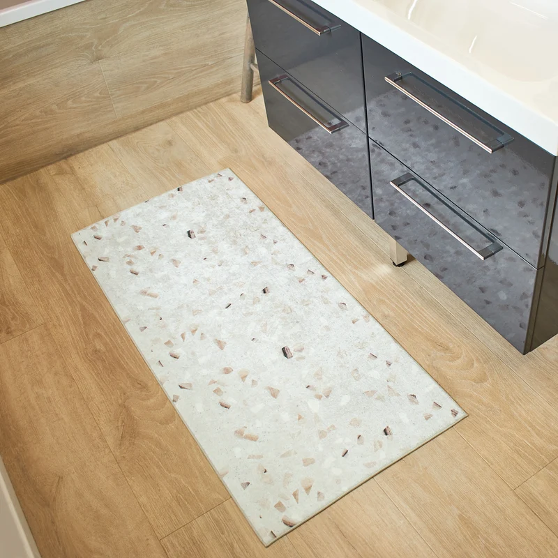 ALMAFIE - Tapis de bain crème - ALM747CRE