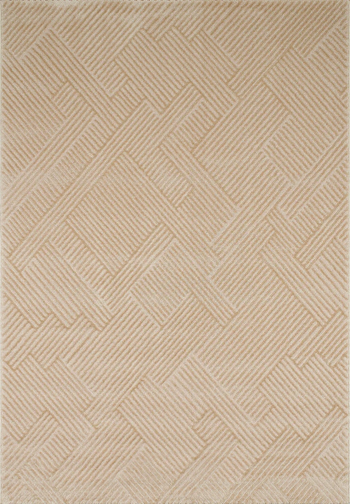 BIANCA - Tapis salon moderne beige - BIA160BEI