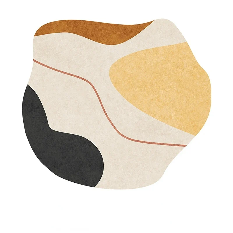 Tapis Jaune pour Chambre de Bébé
