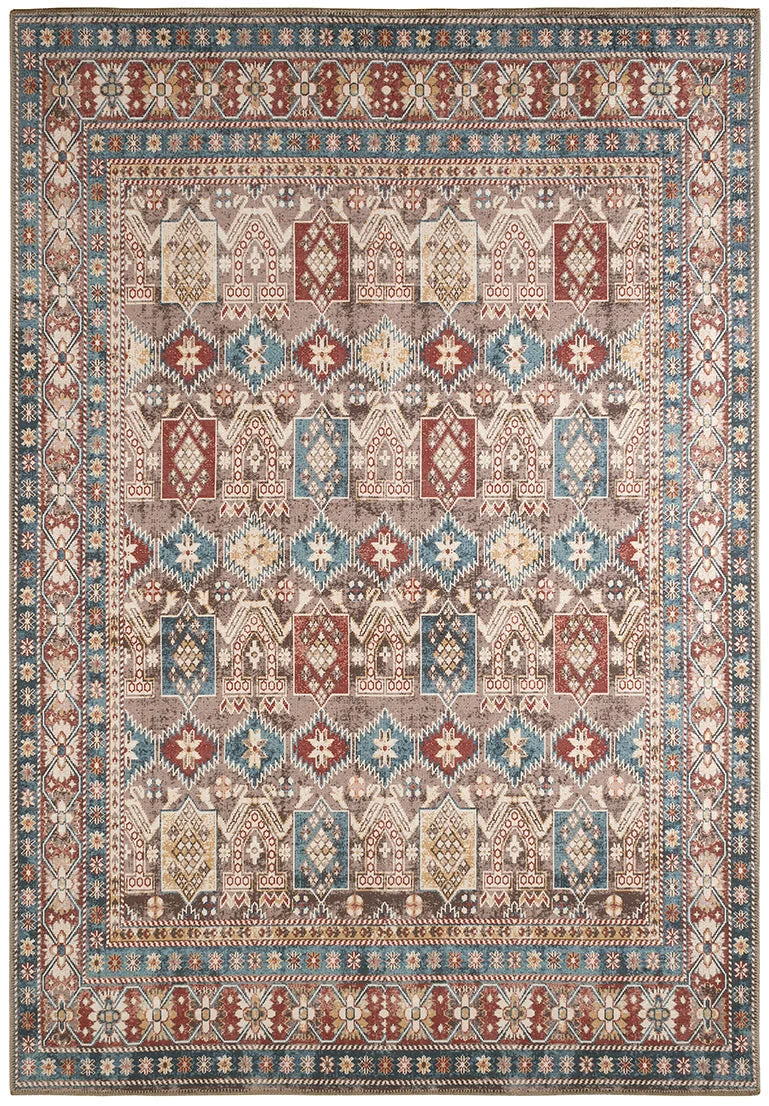 CARRY - Tapis persan multicolore - CAR533MUL
