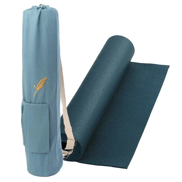 Pack Yoga "Duo" tapis eco 3mm antidérapant et sac coton bio