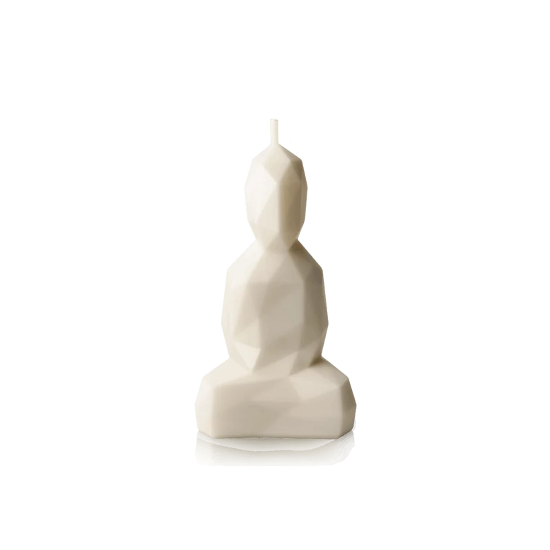 Bougie design en cire de colza Little Buddha