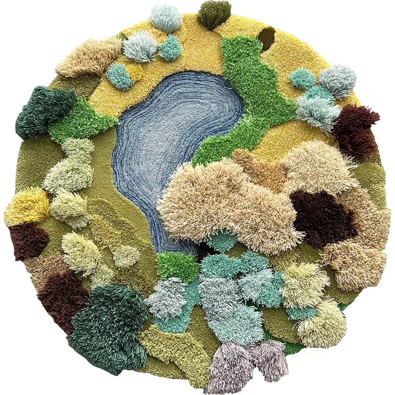 Tapis Design Rond