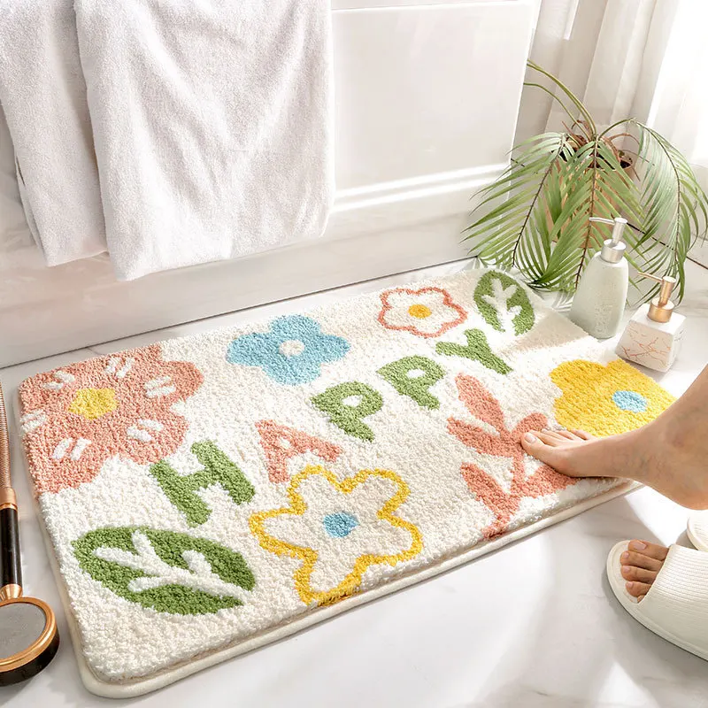Tapis de Salle de Bain Absorbant