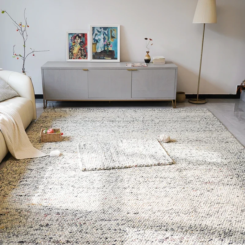 Tapis Laine Bouclée