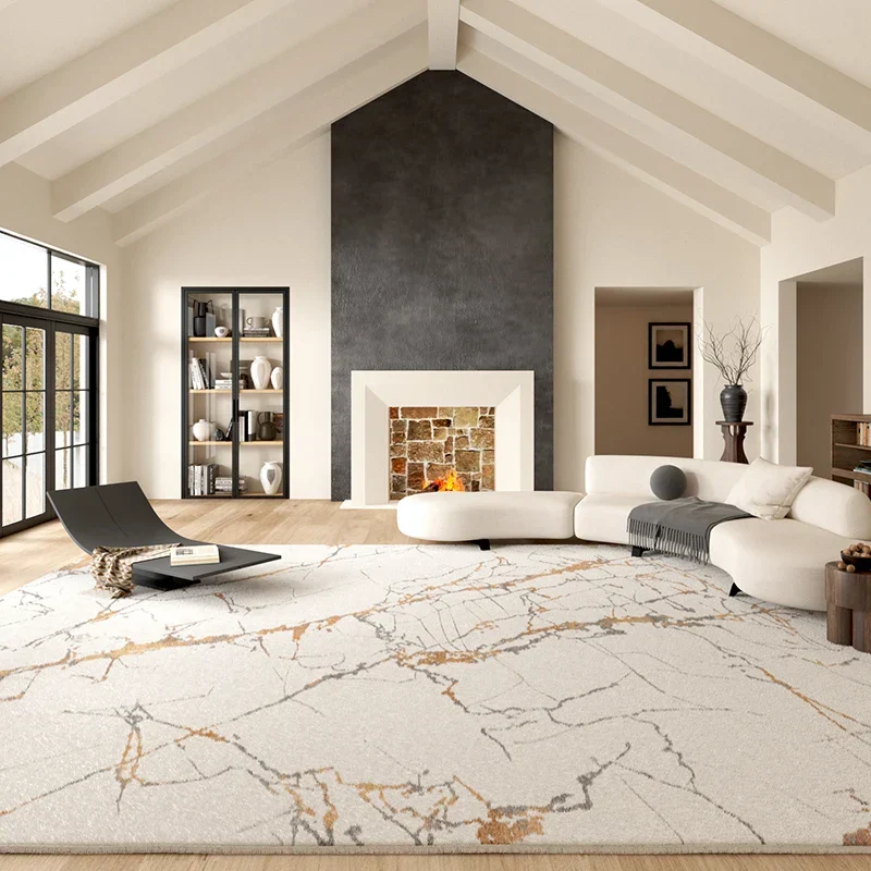 Tapis Blanc Marbre