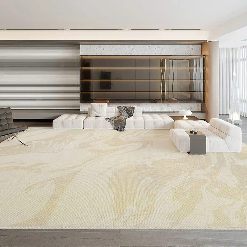 Tapis Marbre Or