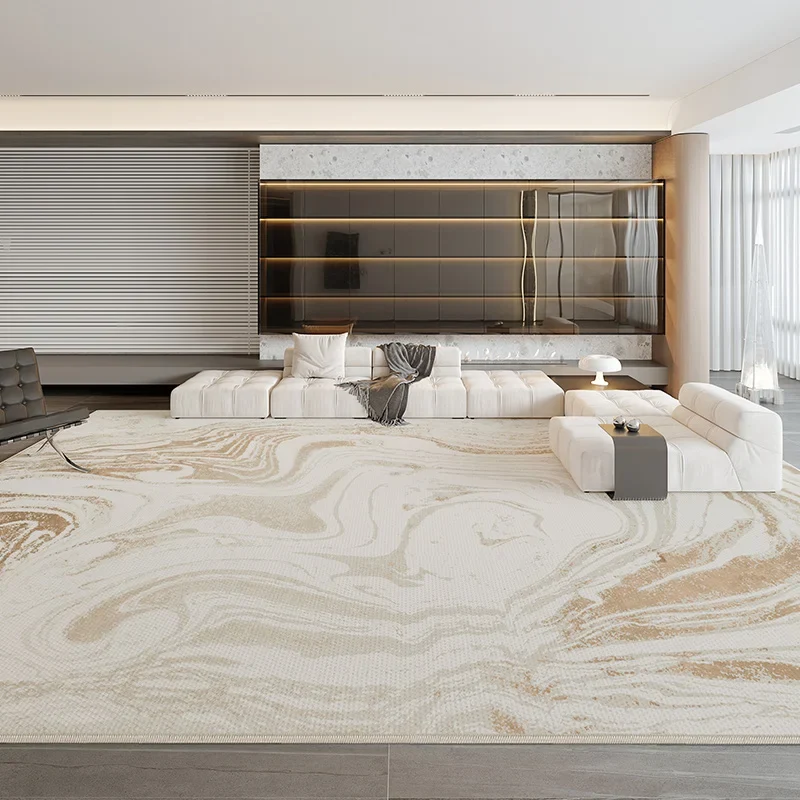 Tapis Beige Marbre