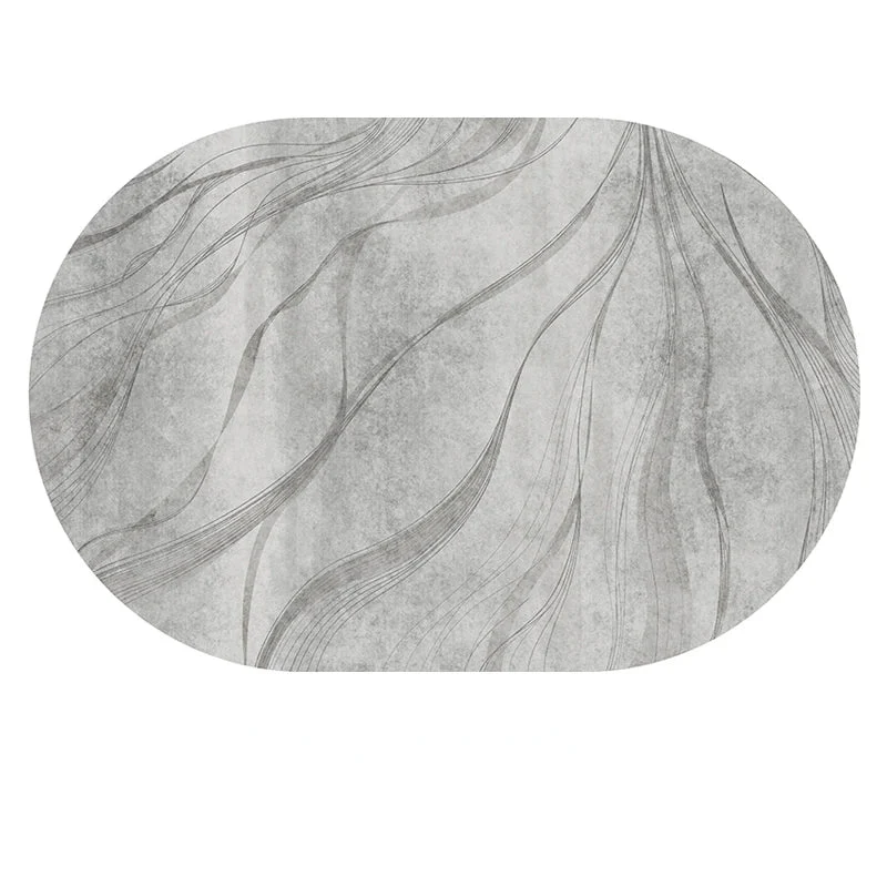 Ovales Tapis