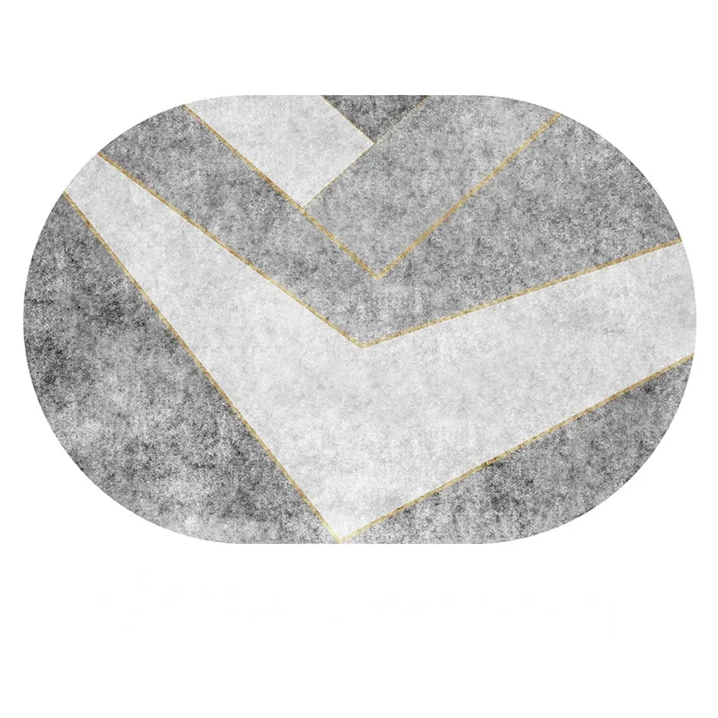 Petit Tapis Forme Ovale