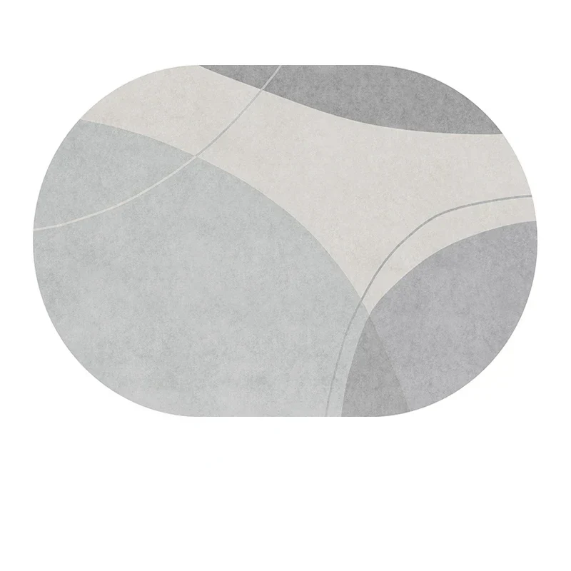 Tapis Ovale Moderne