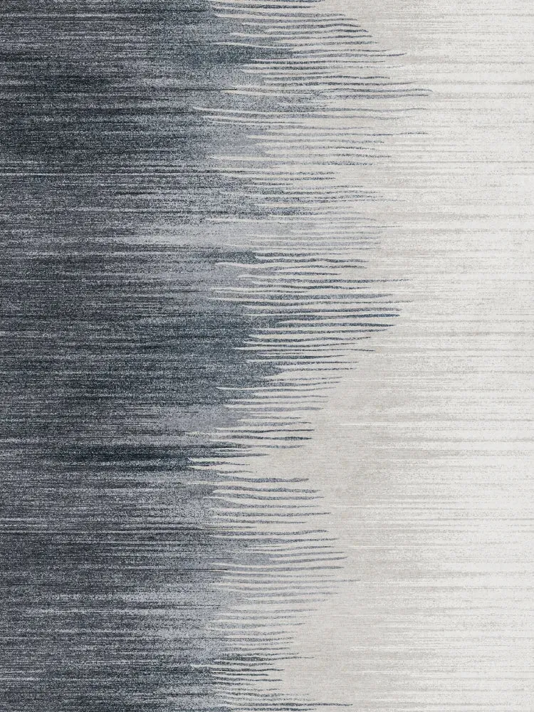 Tapis Poil Ras Gris