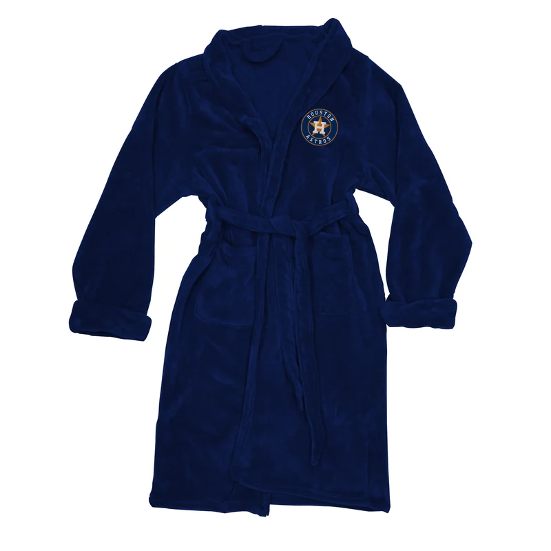 Houston Astros Men's Silk Touch Plush Bath Robe