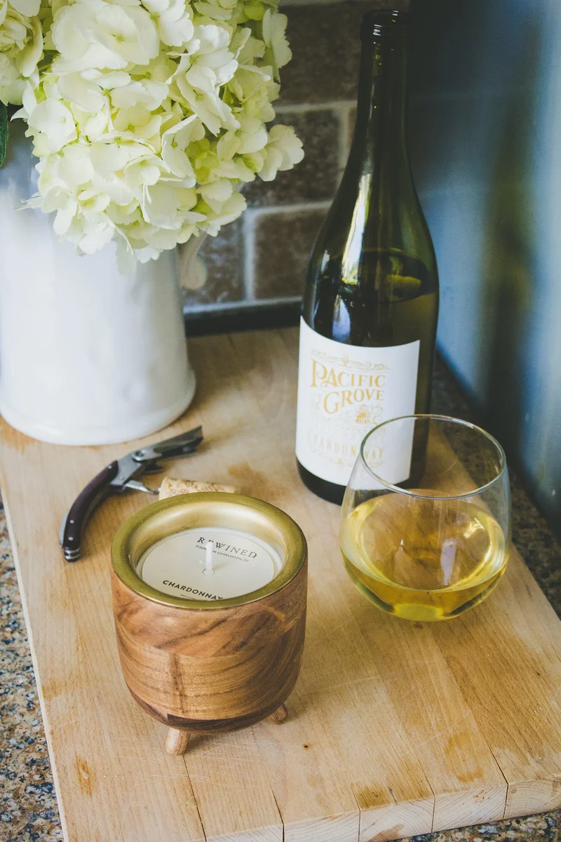 Chardonnay Scented Barrel Aged Candle