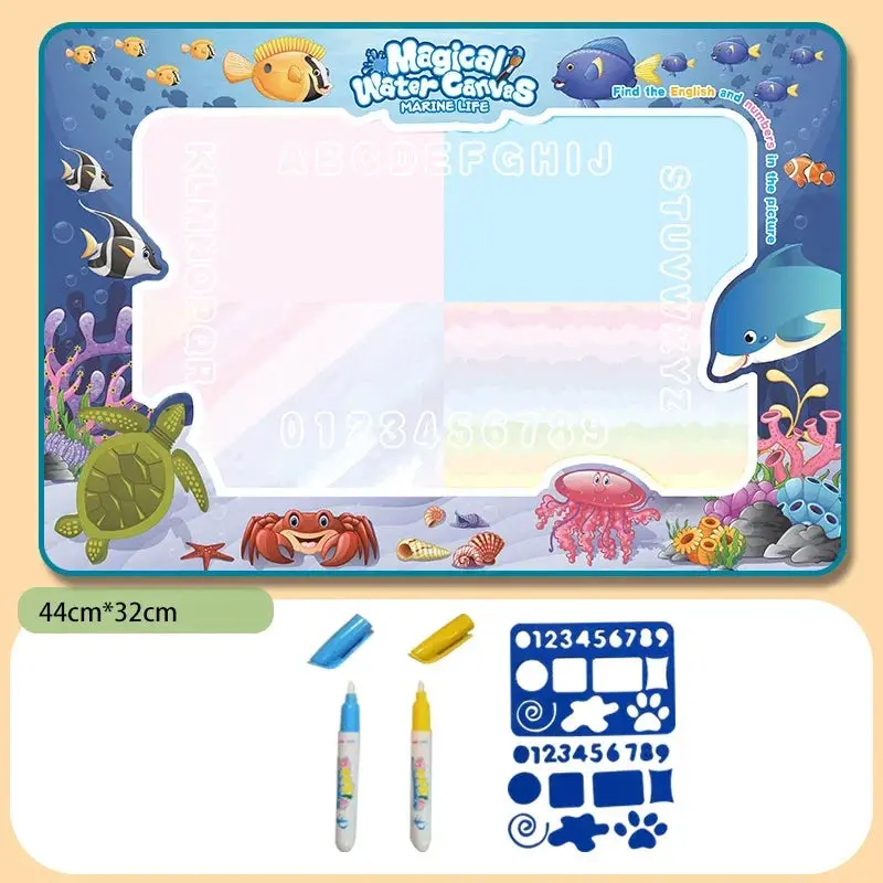 Tapis de coloriage - Doodle - avec stylos magiques