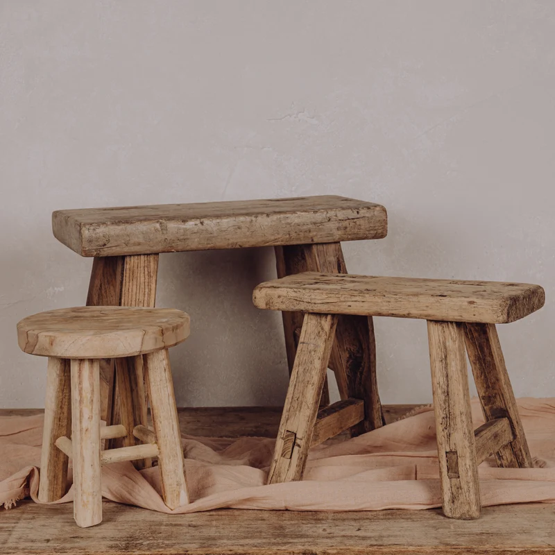 Mini tabouret de ferme