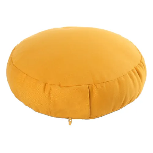 Coussin de méditation rond avec boucle de poignée 7 cm de hauteur * 6 couleurs *
