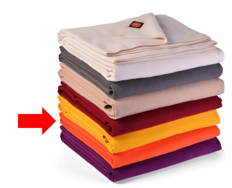 Couverture de yoga (Orange)